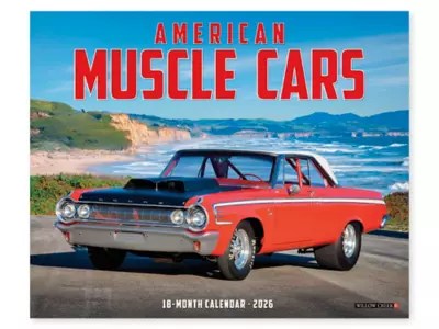 2026 American Muscle Cars Calendar S26267 ULINE