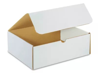 11 1/8 x 8 3/4 x 4" White Literature Mailers S274 Uline