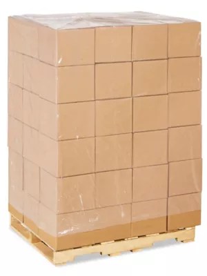 48 x 34 x 60" 3 Mil Clear Pallet Covers S2757 Uline