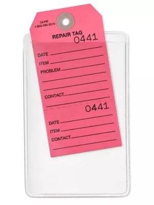 PressOn Vinyl Envelopes 3 x 5" S2956 Uline