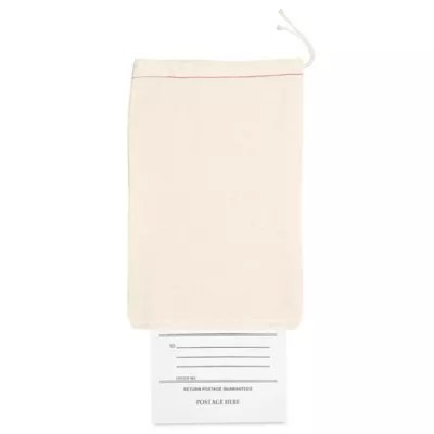 Cloth Mailing Bags with Tag 5 x 8" S3024 Uline
