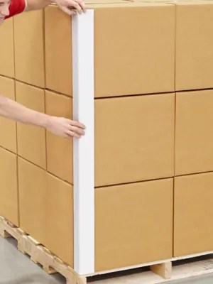 Medium Duty Edge Protectors Skid Lot .160" thick, 2 x 2 x 42" S3197S