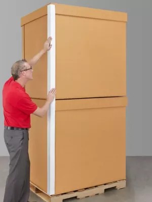 Medium Duty Edge Protectors Skid Lot .160" thick, 2 x 2 x 96" S3858S