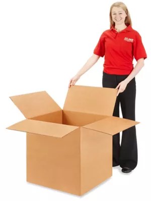 22 x 22 x 22" Corrugated Boxes S-4319 - Uline