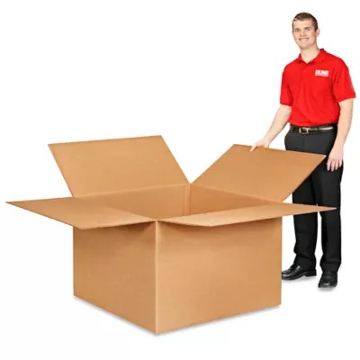 36 x 36 x 24" 600 lb Double Wall Heavy Duty Gaylord Boxes S4681 Uline