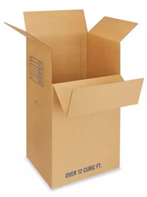 Replacement 24 x 20 x 46" 51 ECT Double Wall Wardrobe Box S4750BOX Uline