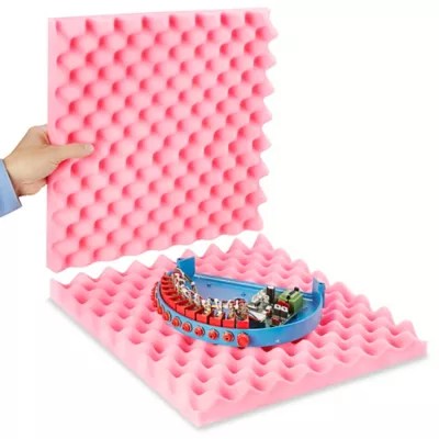 Convoluted AntiStatic Foam Sets 16 x 16 x 2" S5485 Uline