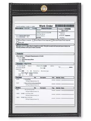 Job Ticket Holders 5 x 8" S5497 Uline