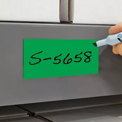 Labels on a Roll Green, 2" x 200' S5658G Uline