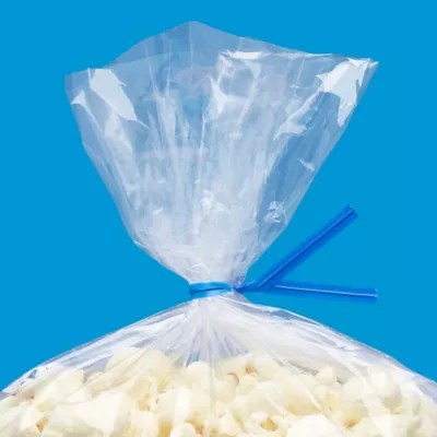 Plastic PreCut Twist Ties 4", Blue S566BLU Uline