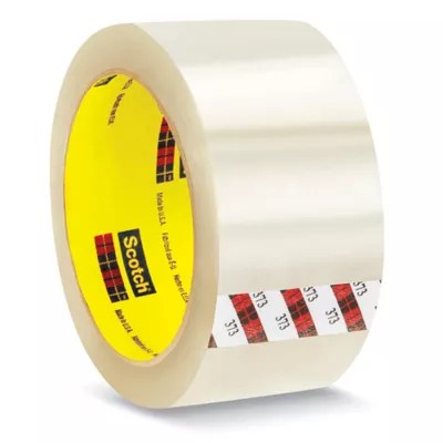 3M 373 Carton Sealing Tape 2" x 55 yds, Clear S5741 Uline