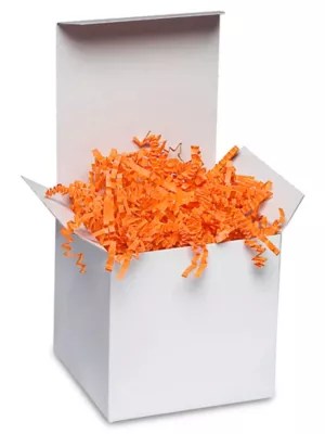 Crinkle Paper 10 lb, Orange S6119OR Uline