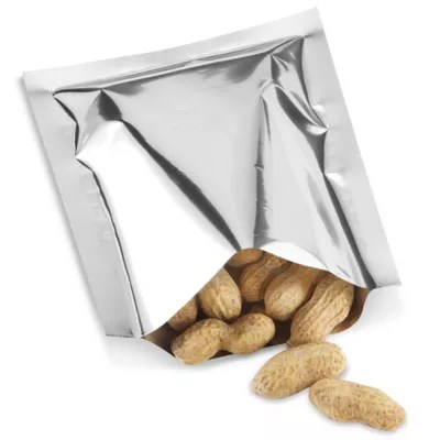 Metalized Food Bags Open End, 6 x 8" S6175 Uline