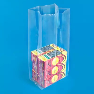 6 x 4 x 15" 3 Mil Gusseted Poly Bags S6561 Uline