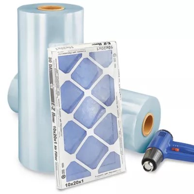 Uline PVC Shrink Film Roll 75 gauge, 24" x 2,000' S6577 Uline