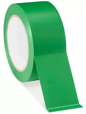 Uline Industrial Vinyl Safety Tape 2" x 36 yds, Green S7195 Uline