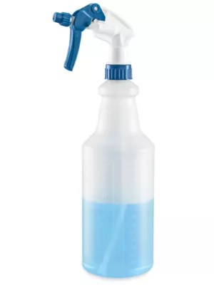 Plastic Bottles with Sprayers 32 oz S7273 Uline