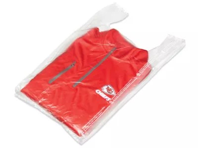 TShirt Bags .5 Mil, 12 x 7 x 22", Clear S7628 Uline