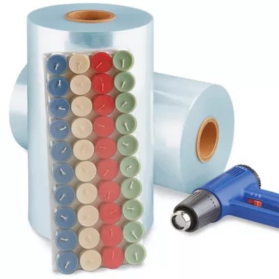 Uline PVC Shrink Film Roll 100 gauge, 16" x 1,500' S7735 Uline