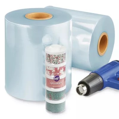 Uline PVC Shrink Film Roll 75 gauge, 10" x 2,000' S7756 Uline