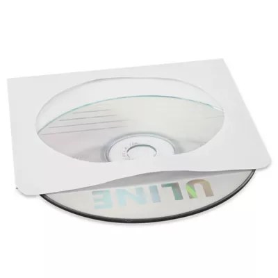 Paper CD Sleeves with Window S7764 Uline