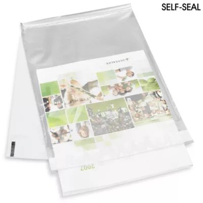 Clear View Poly Mailers 9 x 12" S7780 Uline