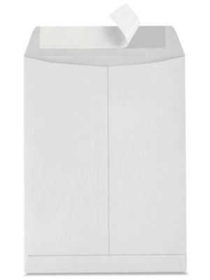 SelfSeal Envelopes White, 10 x 13" S7808 Uline