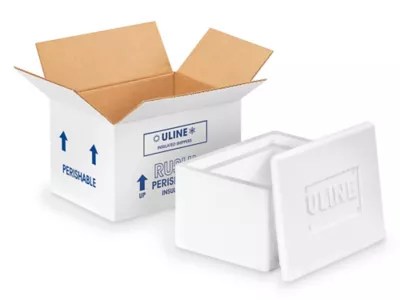 Insulated Foam Shipping Kit 6 x 4 1/2 x 3" S7887 Uline