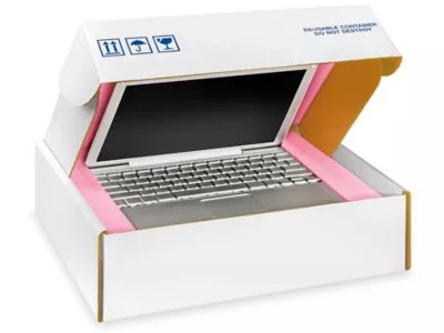 14 x 12 x 4" Cajas para Laptop 36 x 30 x 10 cm S7961 Uline