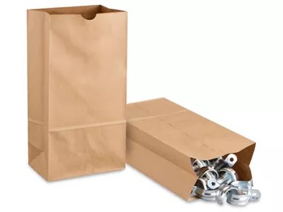 Hardware Paper Bags 7 3/4 x 4 3/4 x 16", 16 S8531 Uline