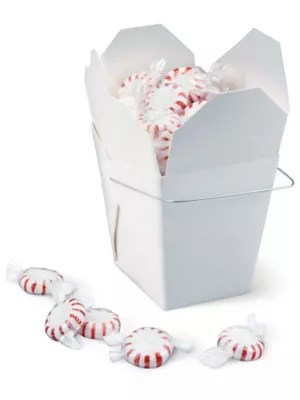 Chinese TakeOut Boxes 1 Pint, White S8565W Uline