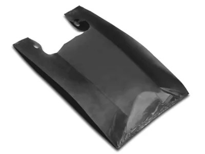 TShirt Bags 12 x 7 x 22", Black S9690BL Uline