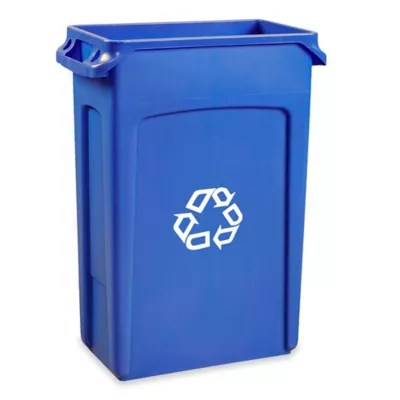 Recycling Bins, Blue Recycle Bins, Recycling Containers in Stock