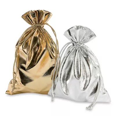 Fabric Gift Bags, Jewelry Bags, Drawstring Gift Bags in Stock ULINE