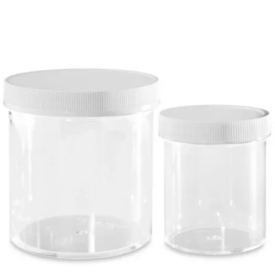 Jars, Glass Jars, Plastic Jars, Glass Jars With Lids in Stock ULINE