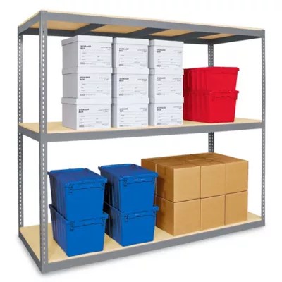 Metal Shelving, Industrial Shelving, Steel Shelving in Stock ULINE