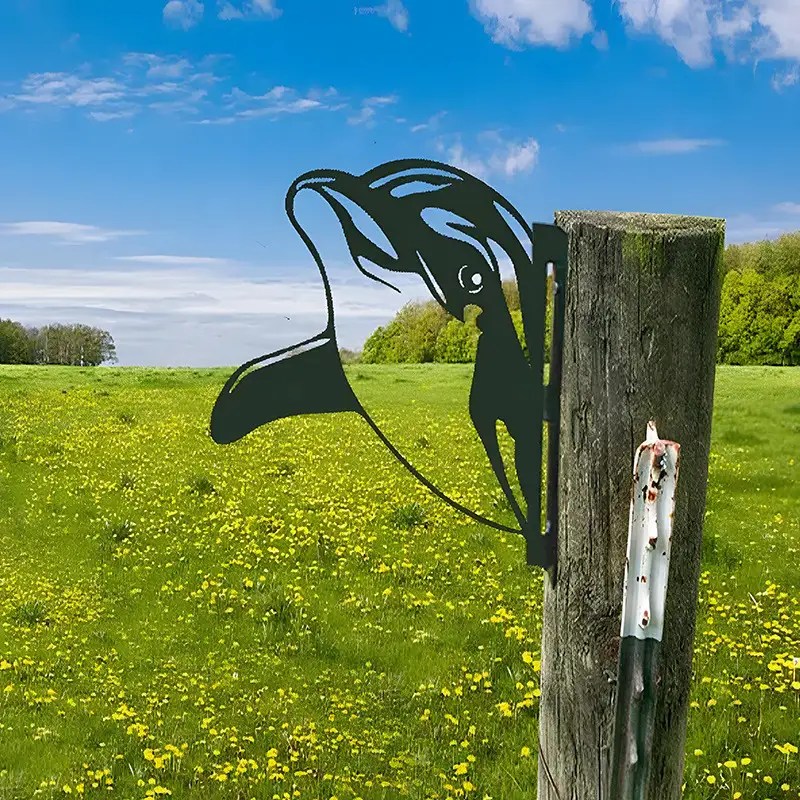 Farm Peeping Animal Metal Art CNLI LIMITED