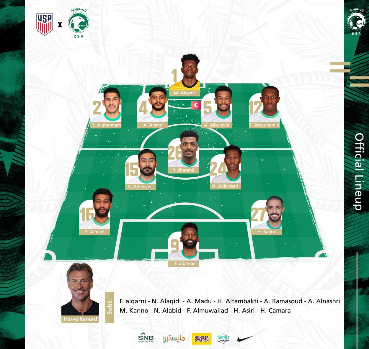 Goles y Resumen del Arabia Saudita 00 Estados Unidos en Partido