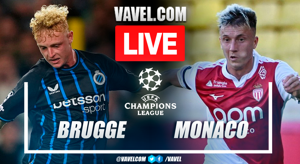 Goals and Highlights Club Brugge 41 AS Monaco in 202526 UEFA