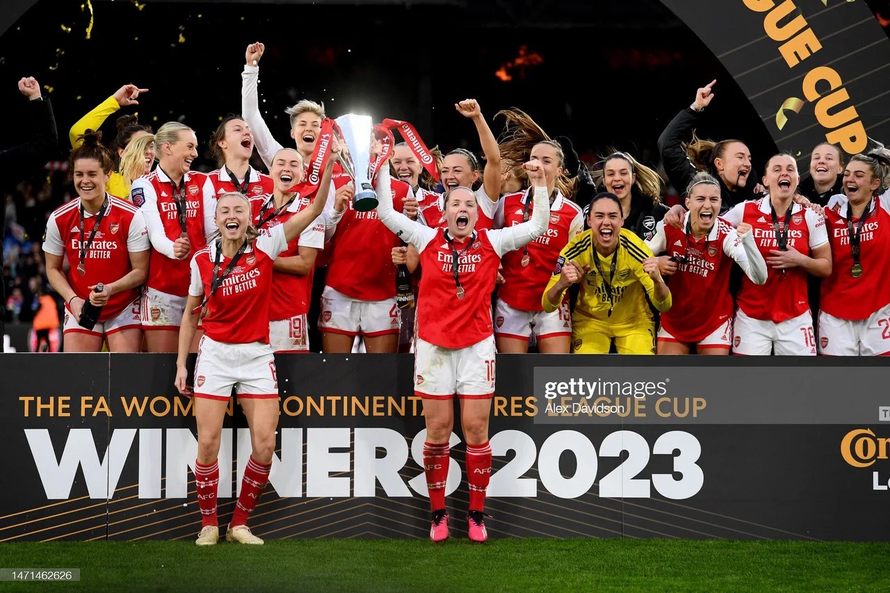 Arsenal 31 Chelsea Arsenal win the 2023 Womens League Cup VAVEL