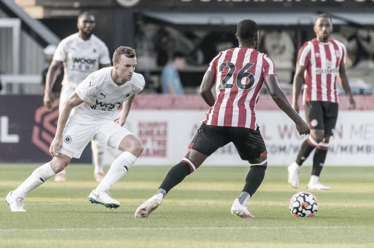 Highlights and goals Boreham Wood 11 Brentford in Friendly Match