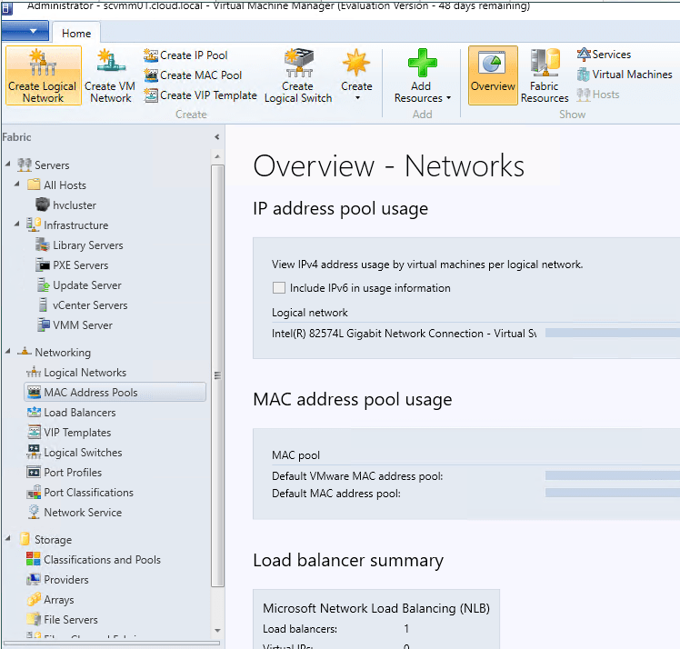 Microsoft System Center Virtual Machine Manager