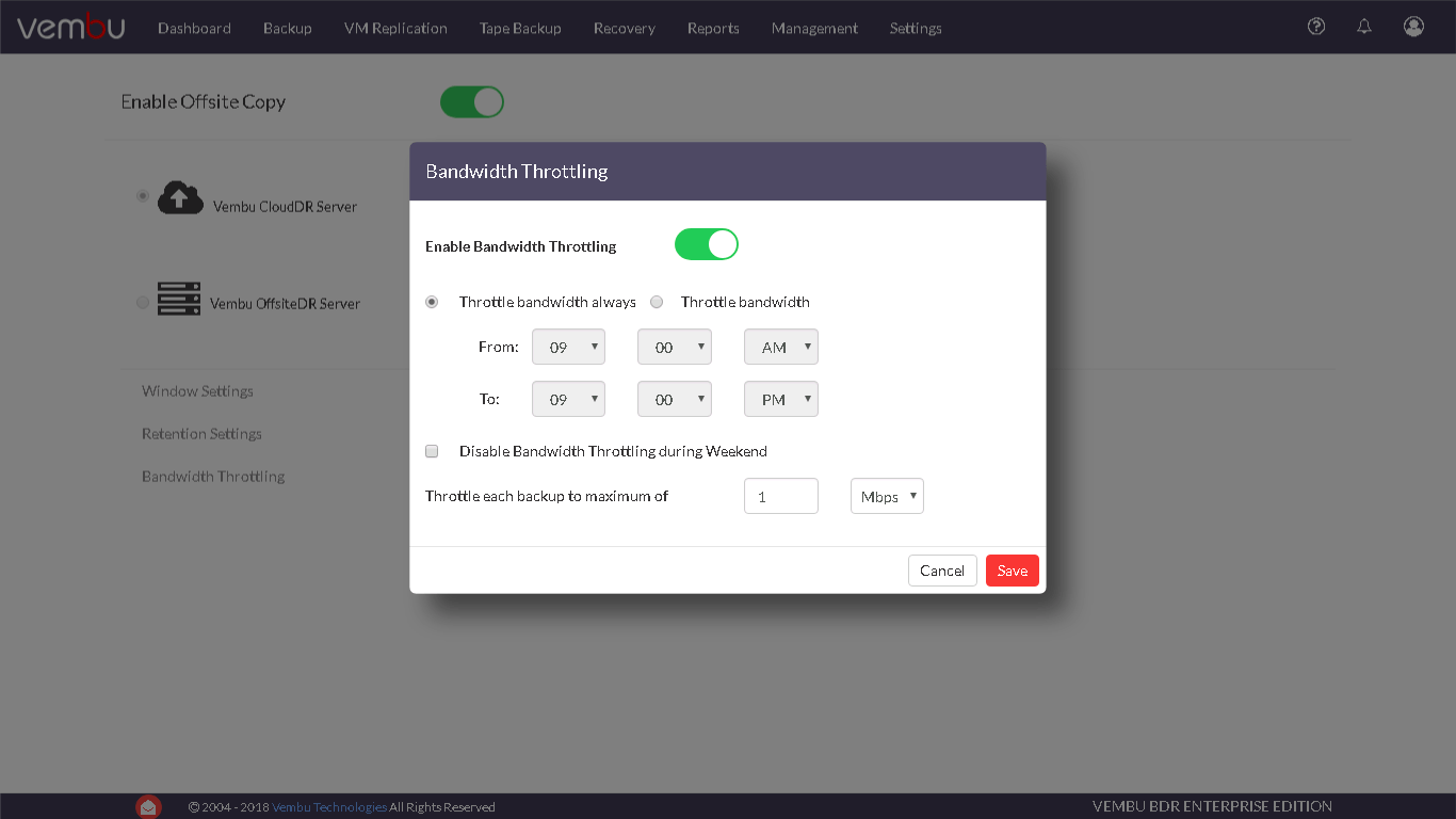 Cloud Disaster Recovery with Vembu CloudDR