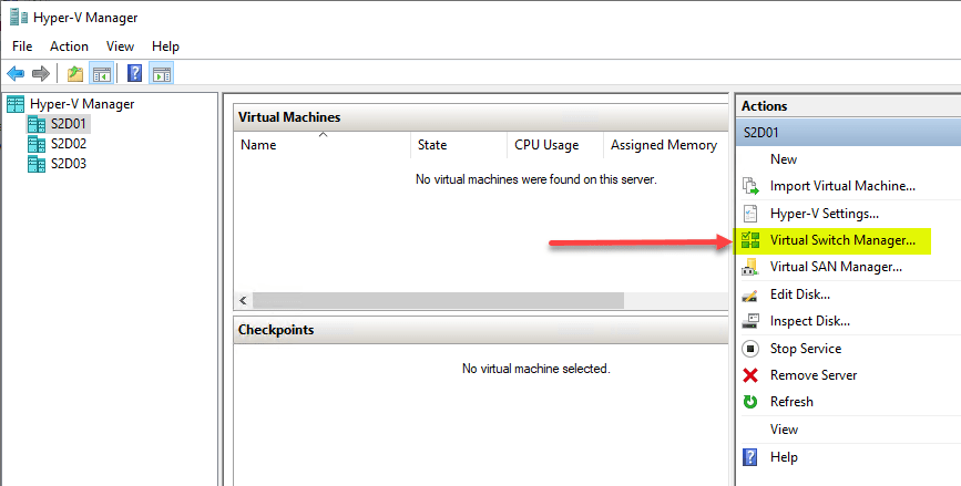 How to Manage HyperV Virtual Switches
