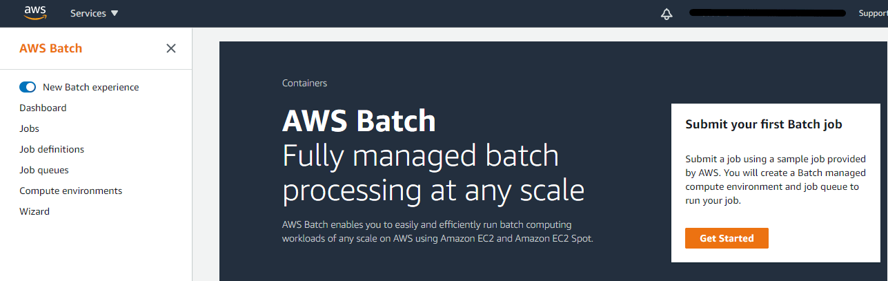 Understanding AWS Batch Creating a compute environment