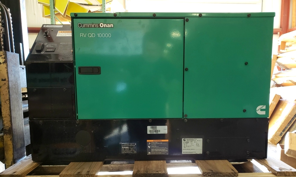Generators CUMMINS ONAN RV QD 10000 USED MOTORHOME 10HDKCA11608G