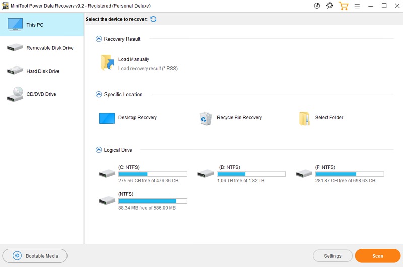 MiniTool Power Data Recovery 檔案救援軟體下載#免安裝版 MiniTool Power Data Recovery 檔案救援軟體下載#免安裝版