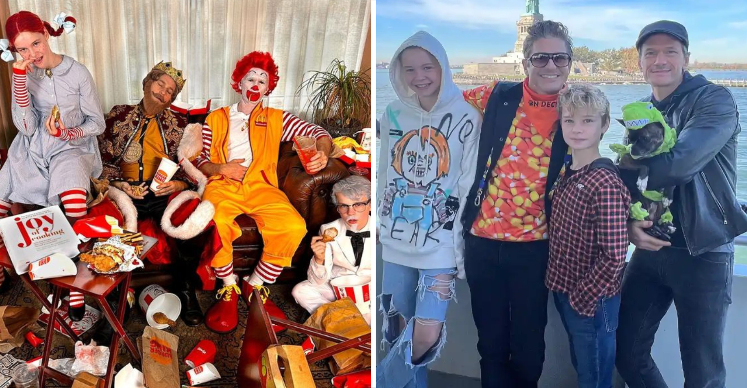 Neil Patrick Harris And David Burtka's Family Dress Up As Fast Food