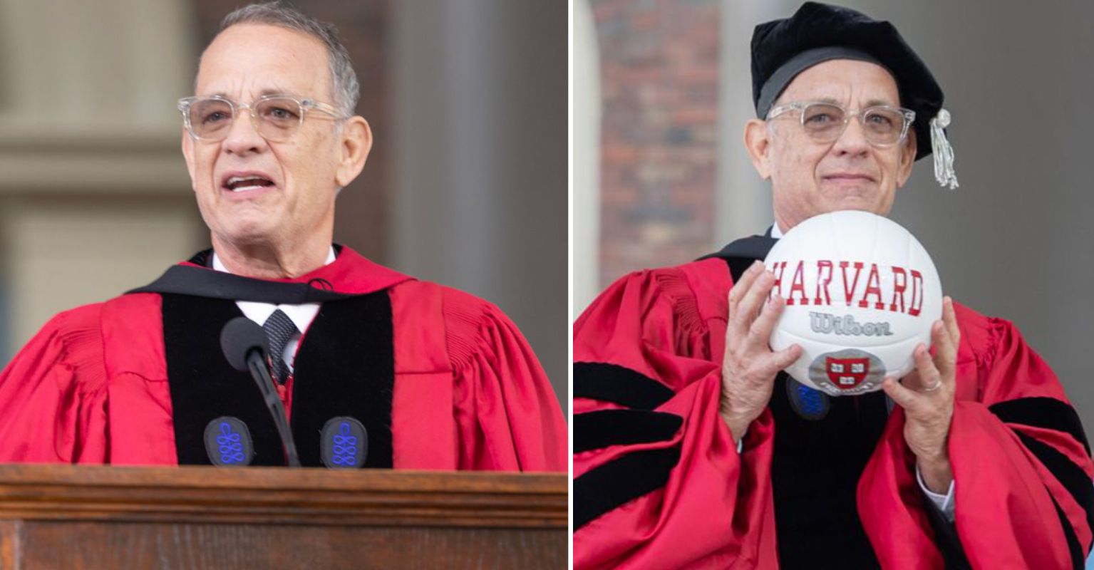 Tom Hanks Receives Honorary Degree From Harvard 'Without Having Done A