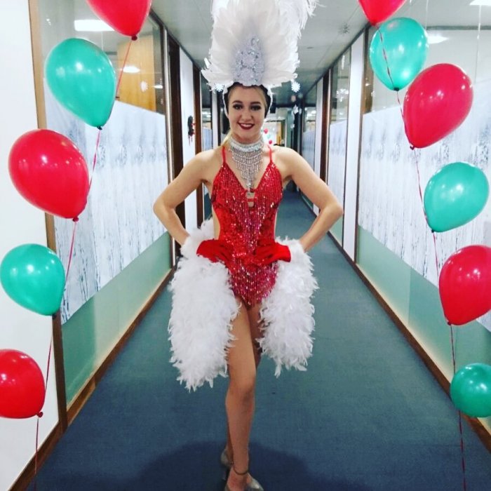 Vegas Glamour Showgirls for Hire from Birmingham